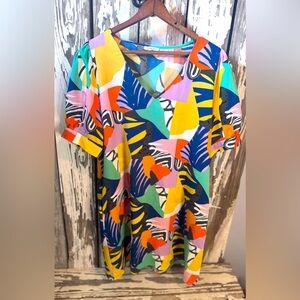 Jodifl Palmetto Bay Dress Multi Color Size Medium